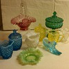 MORE PIECES OF FENTON HOBNAIL FROM MY COLLECTION