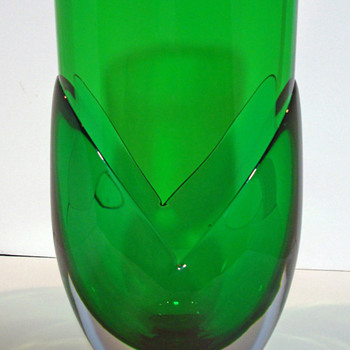 Heikki Orvola "Kukka" Vase - Nuutajarvi Notsjo ??? - Art Glass