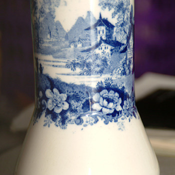 Minton Blue/White vase