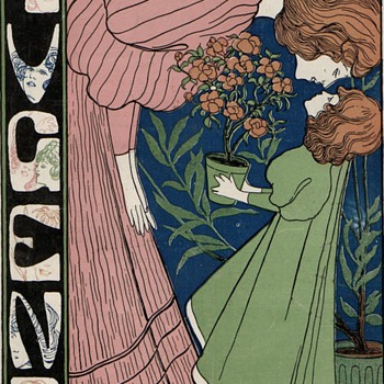 Josef Witzel 1896 Jugend Illustrated Cover - Art Nouveau