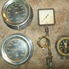 vintage railroad gauges