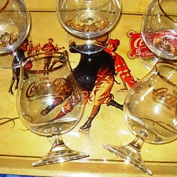 Coca-Cola Brandy Glasses - Coca-Cola