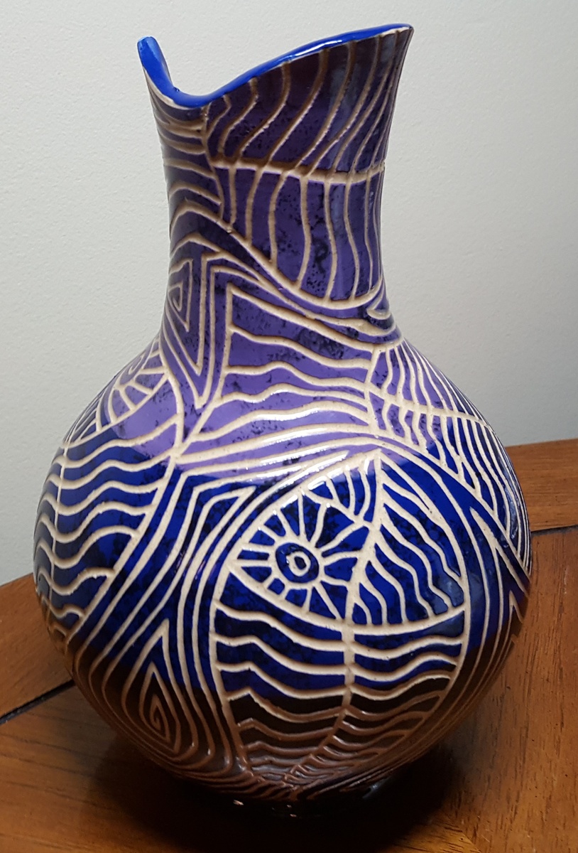 Jamaican Wassi Art Vase Collectors Weekly
