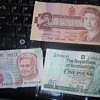 Canadian, Italian and Scottish paper currency