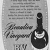 1950 Beaulieu Wine Advertisement