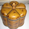 Wooden Box with leather trim