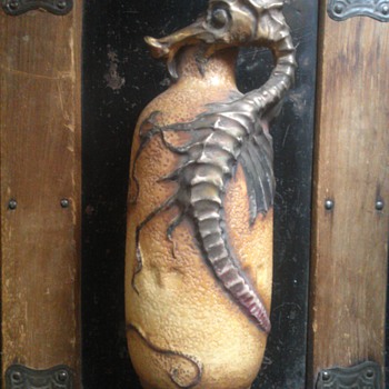 Seahorse by Amphora - Art Pottery