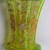 BIEDERMEIER BEAKER  - URANIUM "ANNAGRÜN" GLASS