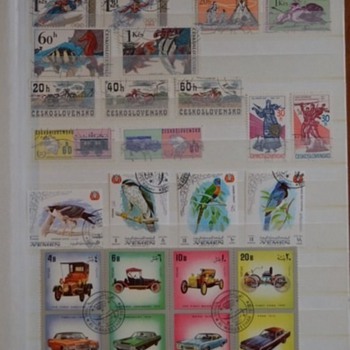 Stamp album #4 theme of the whole world In Stamps - Stamps