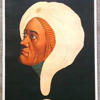 Original 1915 Alexander Stone Lithograph Poster