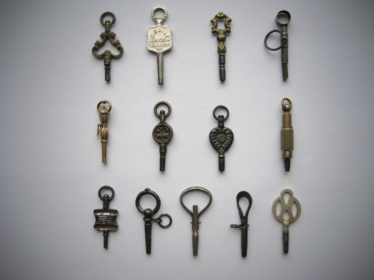 Antique Pocket Watch Keys Collectors Weekly