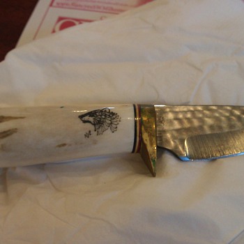 bone handle ..fixed blade knife..identify? - Tools and Hardware
