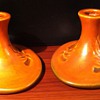 Roseville Silhouette Candlesticks