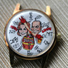 Schlitz Character  Wristwatch.