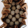 Old bag of clay marbles