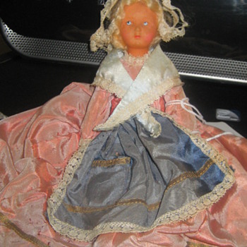 Celluloid 8" doll - Dolls