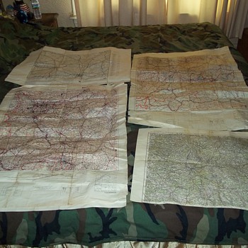 WWII MAPS  - Military and Wartime