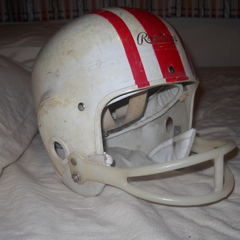 Late 1950s, early 1960s Rawlings PeeWee football helmet