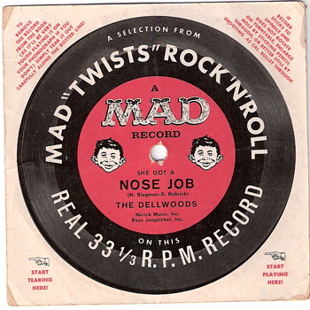 Mad Magazine Record - Mad Twists Rock 'N' Roll