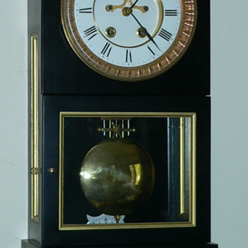 Regulator style clock I made case for - Clocks
