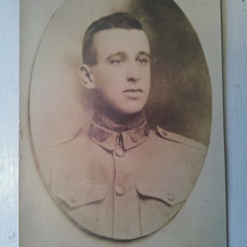 Great RPPC from @1908 **Strange collar insignia***
