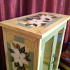 antique metal cabinet