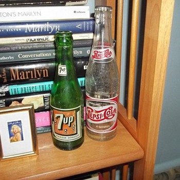 7up and Pepsi bottles - Bottles