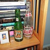 7up and Pepsi bottles