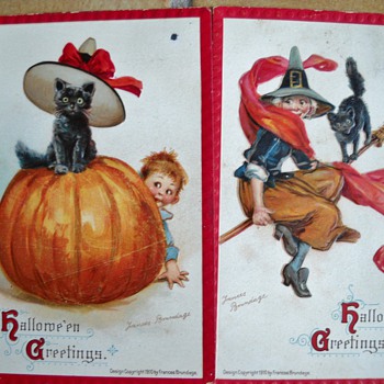 OLD HALLOWEEN POSTCARDS