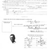 WWI D.O.J Registration Affidavit Of Alien Female