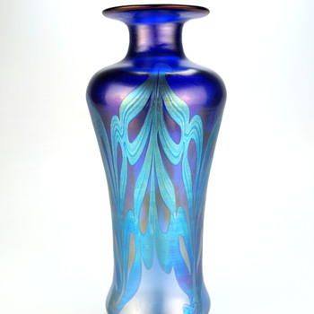 Previously Undocumented Loetz Phänomen Genre 7954 Circa 1899 - Art Glass