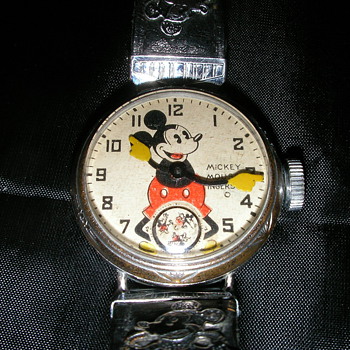 1933 Mickey Mouse Wrist Watch - Wristwatches