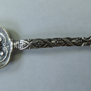 .800 Souvenir Spoon - Christoph Widmann, Pforzheim 