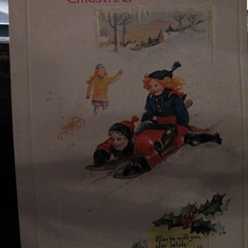 Christmas, 1925 Postcard