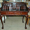 Old desk with hidden drawers