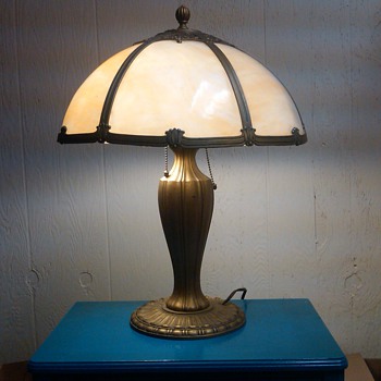 My Slag Glass Lamp! - Lamps
