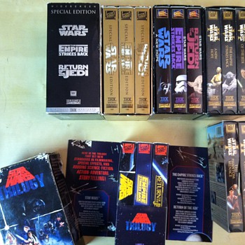 Star Wars VHS Collection