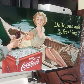 Vintage Coca Cola sign - Signs