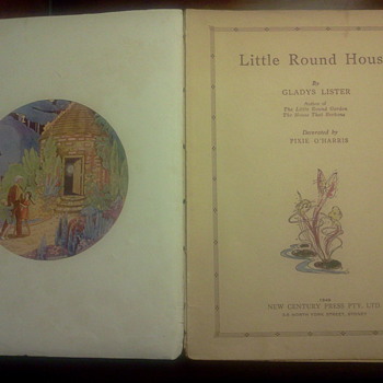1949 Little Round House - Books