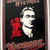 Original 1920 Newmann The Great "Seance Mystique" Stone Lithograph Poster