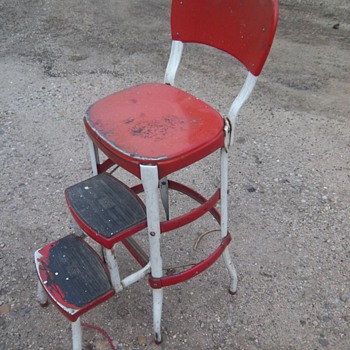 Antique chair stool - Furniture