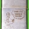 Zippo Lighter ~ Charlie Brown'