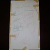 1960's Game Used Official Lineup Cards
