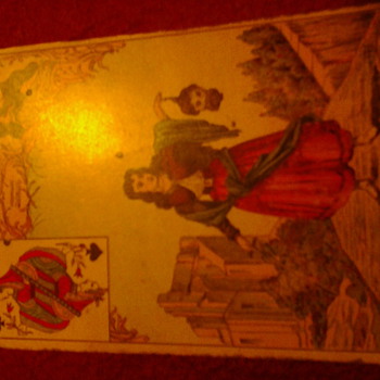 playing cards I bought at Paris flea market