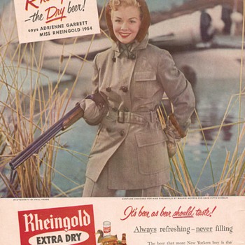 1954 Rheingold Lager Advertisement 7 - Advertising