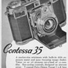1953 - Zeiss Ikon "Contessa 35" Camera Advertisements