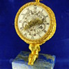 A Rare Omega movement clock by EF Caldwell