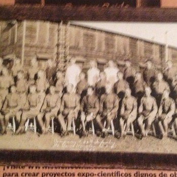 post WWI U.S. Army 2nd Division yard long photo 1925 - Military and Wartime