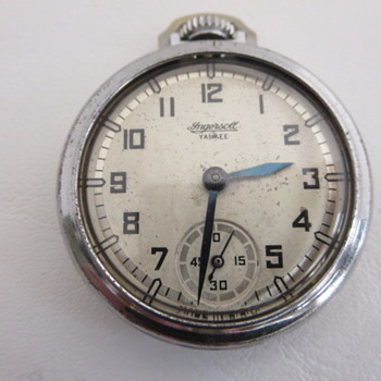 Ingersoll Yankee (smart airplane-type dial) - Pocket Watches