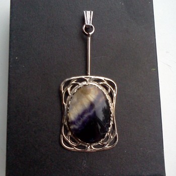 Blue John Pendant - Fine Jewelry